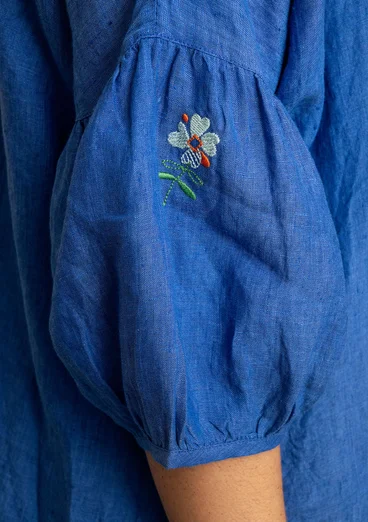 Linen blouse - lupin