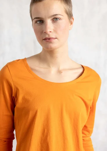 Organic cotton jersey top - physalis