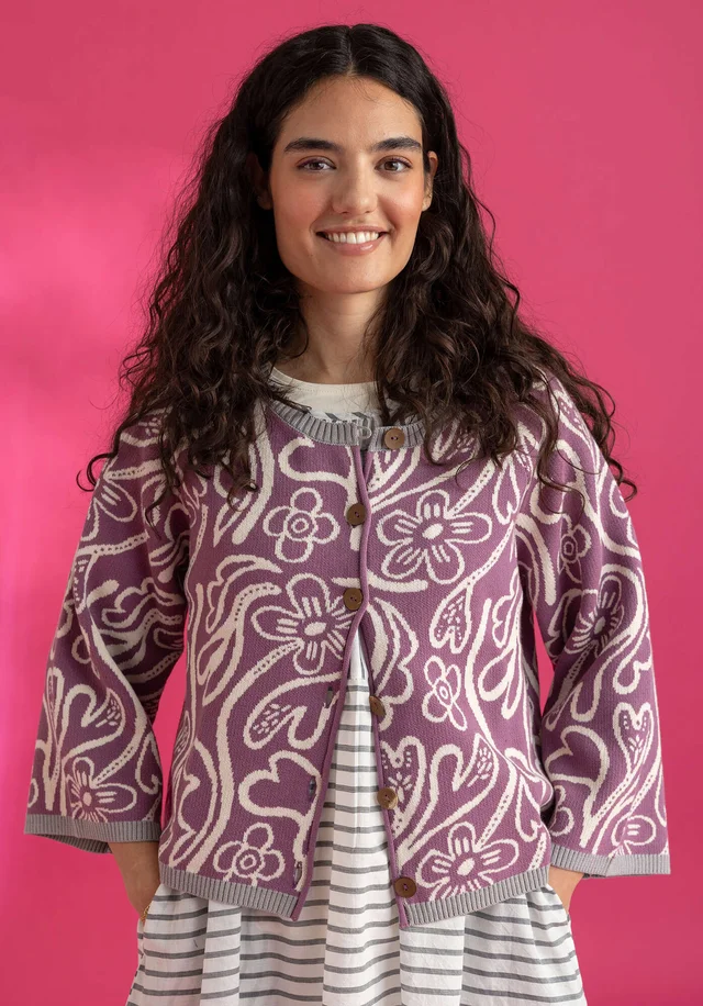Strickjacke „Brisa“ aus Recycling-Baumwolle - erika