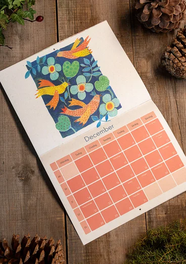 Gudrun Sjödén’s 2026 calendar - international