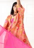 Kimono „Paraquite“ aus Öko-Baumwolle (papaya L)