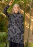 Tunique "Harriet" en jersey de lyocell/élasthanne (noir XS)