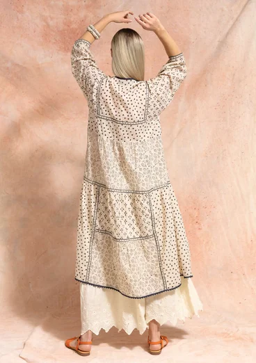 Klänning "Melodie" i ekologisk bomull - svart