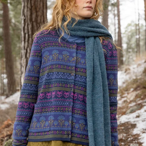 Vest "Canwood" van biologisch/gerecycled katoen - viooltjespaars