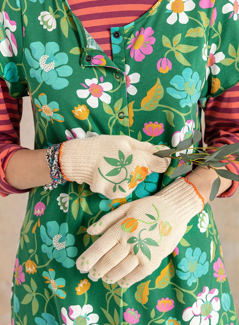 “Gardener” gardening gloves made from recycled polyester