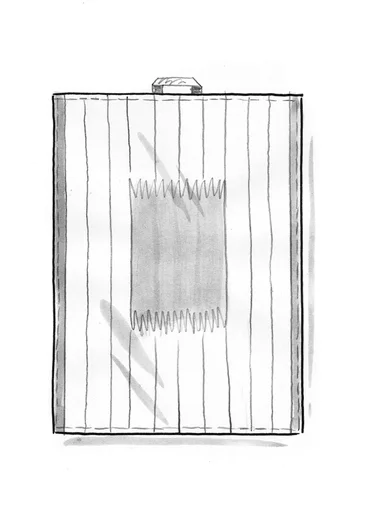 “Ira” organic cotton tea towel - cherry blossom