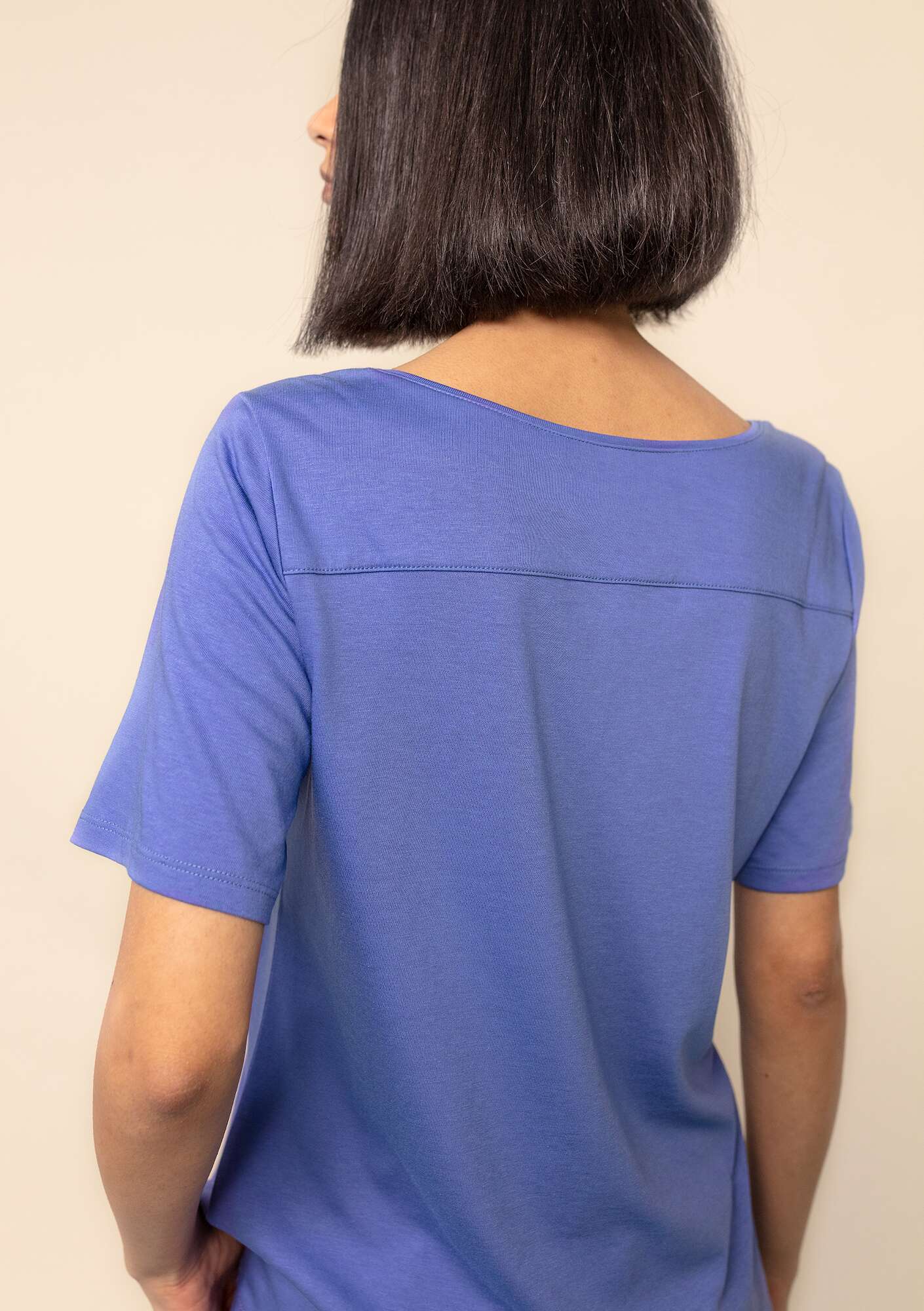 Shirt aus Öko-Baumwolle/Modal himmelblau thumbnail