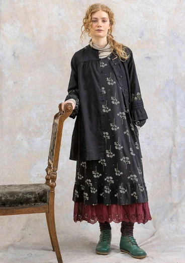 Jerseykleid „Rönnbär“ aus Bio-Baumwolle/Modal - schwarz