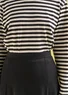 “Billie” organic cotton/modal jersey skirt (black XL)