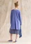“Billie” jersey tunic in organic cotton/modal (sky blue M)