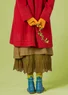 Manteau « Mynta » en laine/polyester recyclés (cranberry L)
