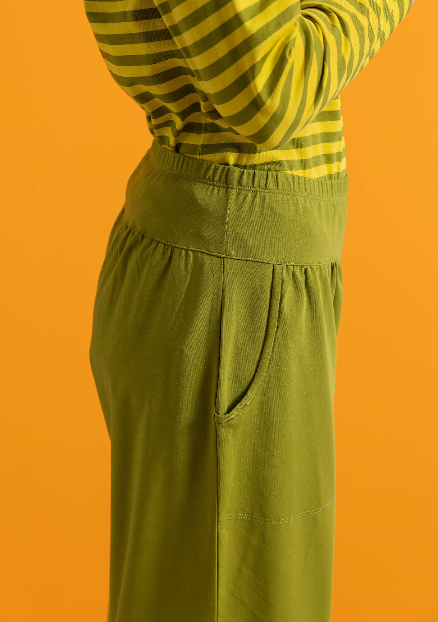 Jersey pants in organic cotton/spandex gudrunsjoden.com