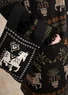 Stricktasche „Skåne“ aus Bio-/Recycling-Baumwolle (schwarz Einheitsgröße)
