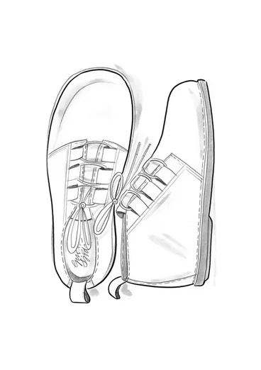 Stiefeletten aus Nappaleder - taupe