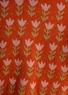 Geblümte Strickjacke „Tulipan“ aus Lammwollmischung/Bio-Baumwolle (henna L)