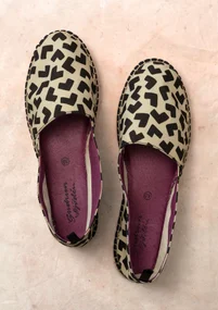 Espadriller "Hake" i bomuld - natur