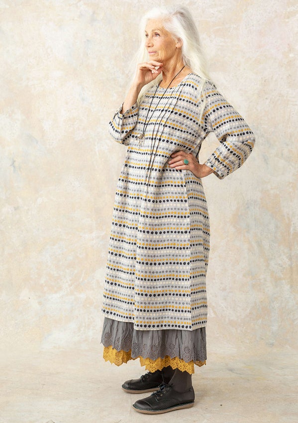 Kleid Lillian light grey/patterned