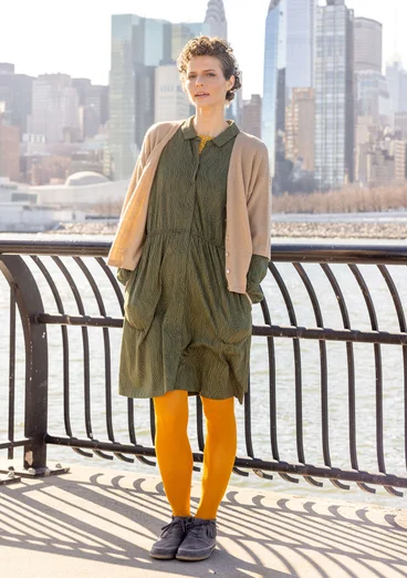 Tricot jurk "River" van biologisch katoen/modal -
