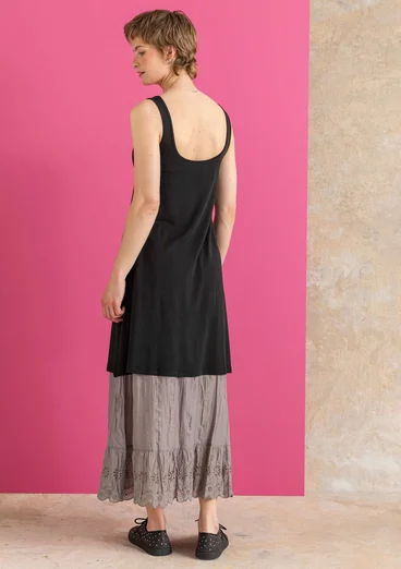 Slipklänning ”Bianca” i lyocell/elastan - svart