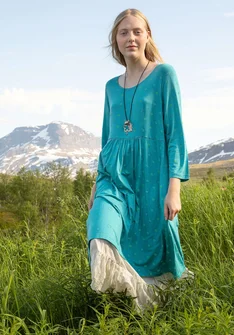 Jerseykleid „Pencil“ aus Lyocell/Elasthan - türkis