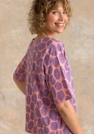 Jerseyshirt „Himla“ aus Bio-Baumwolle - kirschblüte-gemustert