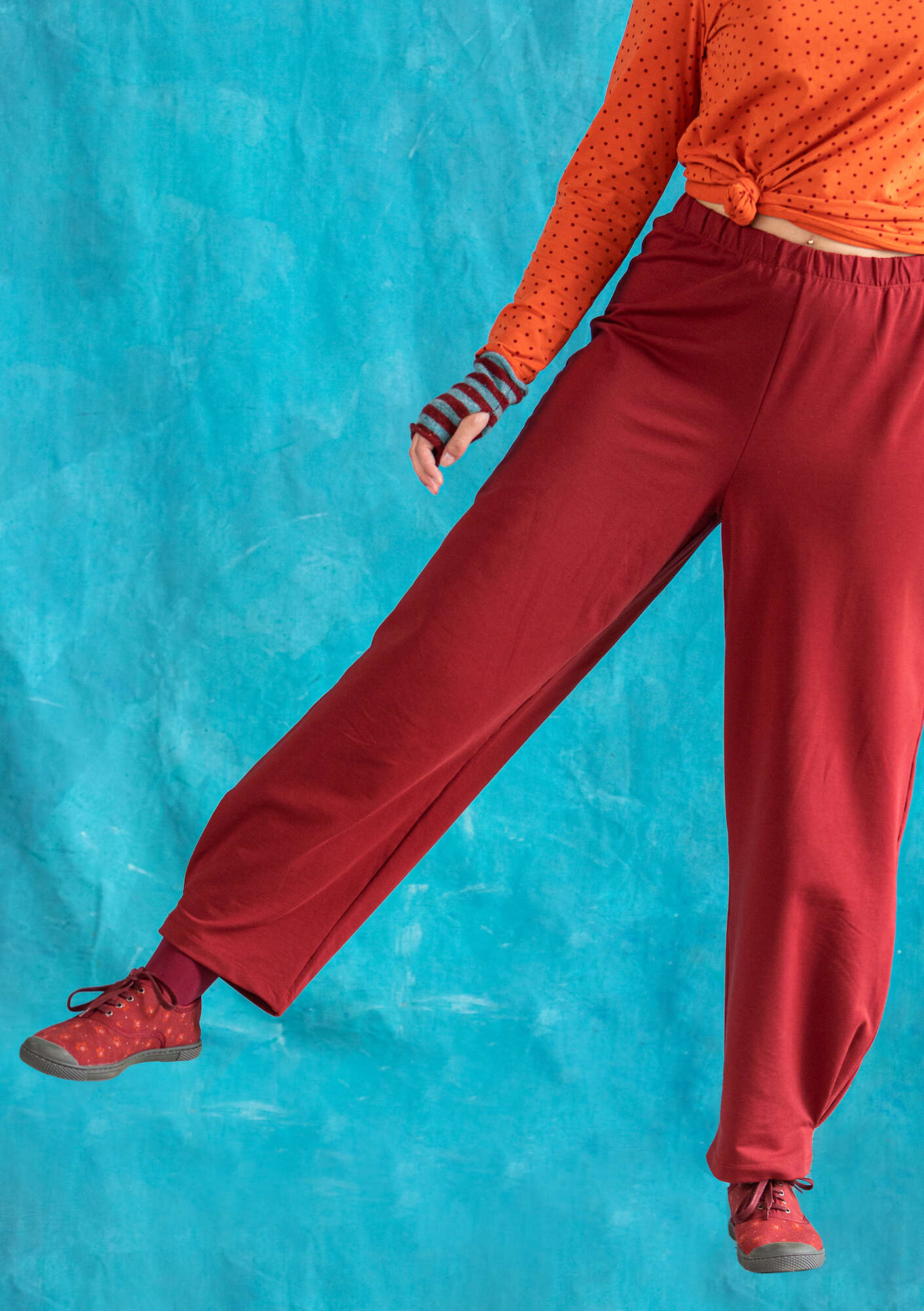 Cozy trousers  agate red