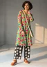 Gepunktetes Jerseykleid „1964“ aus Baumwolle/Modal (zypresse L)
