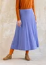 “Billie” organic cotton/modal jersey skirt (sky blue XL)