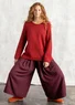 Favourite alpaca-blend sweater (parrot red/melange L)