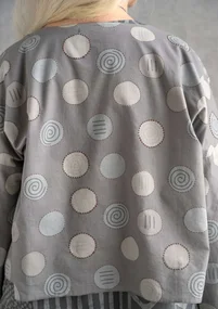 “Calcutta” organic cotton jacket - grey