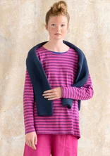 Essential striped sweater in organic cotton - hibiskus0SL0midsommarblom