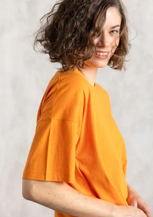 T-shirt i ekologisk bomull - physalis