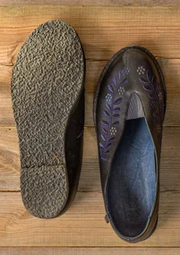 Schuhe „Lily“ aus Nappaleder - schwarz