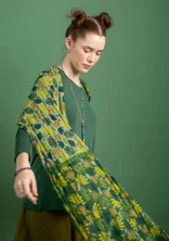 “Jasmine” shawl in organic cotton - grsgrn