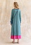 “Ada” lyocell/elastane jersey dress aqua green/patterned thumbnail
