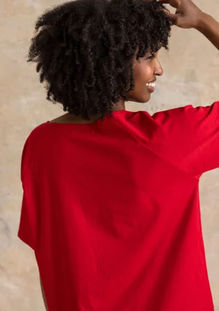 Jerseyshirt „Himla“ aus Bio-Baumwolle - amaryllis