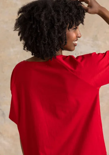 Jerseyshirt „Himla“ aus Bio-Baumwolle - amaryllis