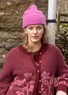 Strickmütze aus flauschigem Alpakawollgemisch (hortensie Einheitsgröße)
