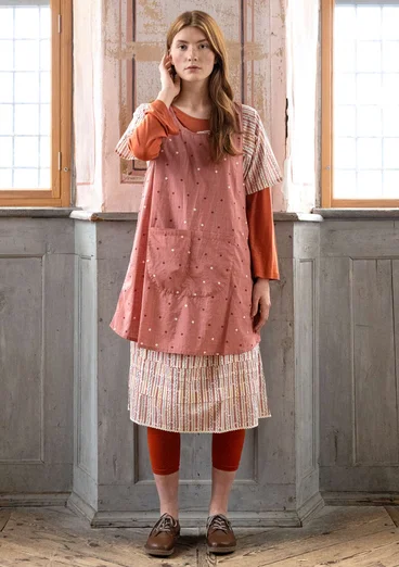 Tablier "Elsa" en coton biologique - lys foncé