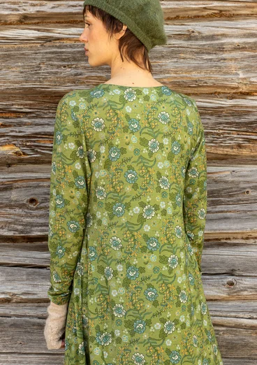 Trikotkjole «Rosebay» i lyocell/elastan - salvie