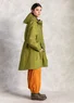 Parka „Fiona“ aus Recycling-Polyamid-Gewebe (avocado M)