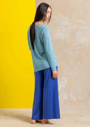 Tricot broek van lyocell/elastaan - lupine