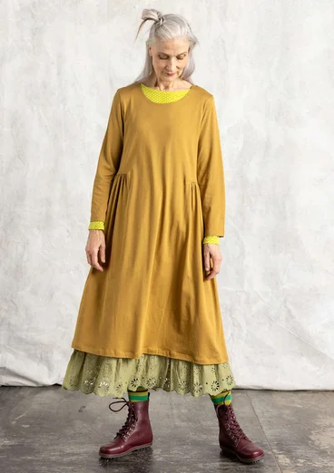 Jerseykleid „Judit“ aus Bio-Baumwolle/Modal - kamel