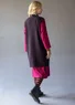 Strukturstricktunika aus Bio-Baumwolle/Wolle (dunkelaubergine L)