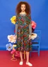 “Ingrid” cotton/modal jersey dress (black L)