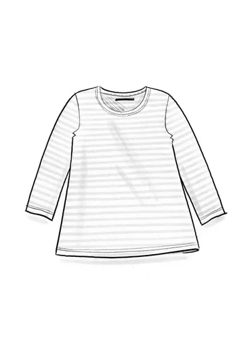 “Mika” organic cotton/modal top - lava red/cyklamen