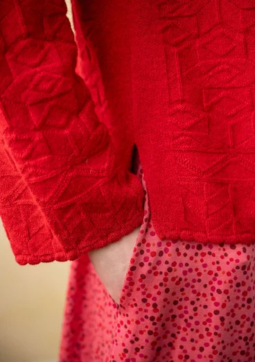 “Nova” lambswool cardigan - tomat0SL0melange