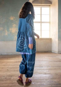 Tunika „Buij“ aus Bio-Baumwolle - indigo