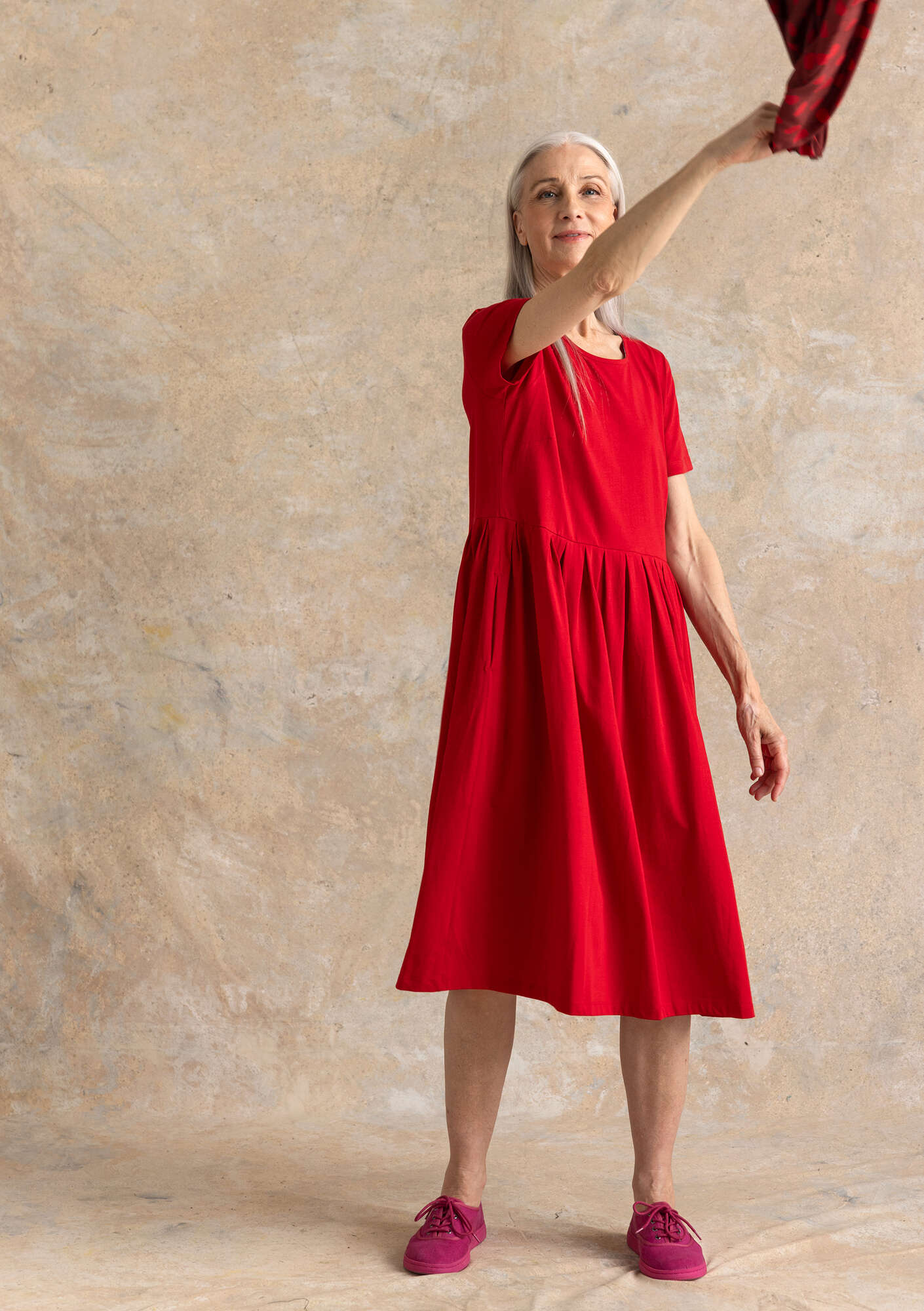 Himla” jersey dress in organic cotton gudrunsjoden.com
