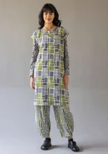 Kleid „Giraffe“ aus Bio-Baumwollgewebe - vanille
